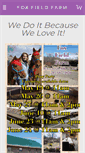 Mobile Screenshot of foxfieldfarm.net